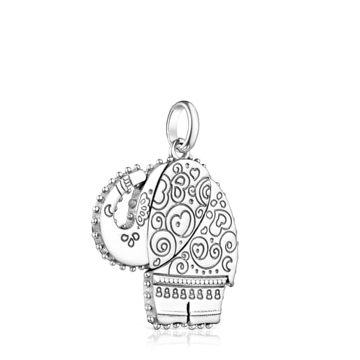 Pendentif Mi Talisman en Argent