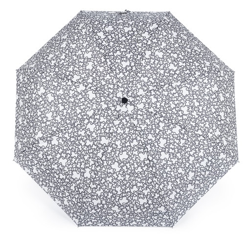 Beige Kaos Mini Folding umbrella