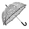 Kaos transparent umbrella in black