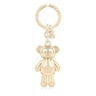 Porta-chaves urso Teddy Bear dourado