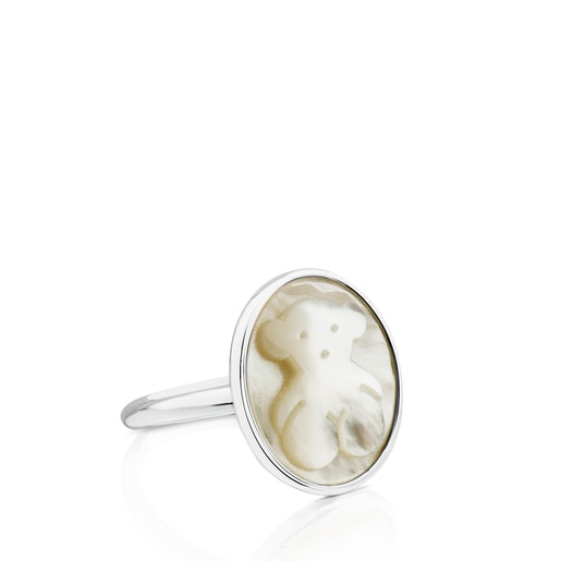 Anillo tous nacar blanco hotsell