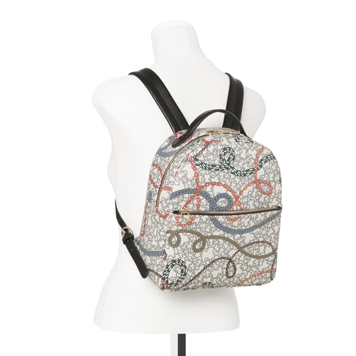Multi-black Kaos Mini Cadenas backpack