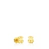 Gold Baby TOUS Earrings. Screw back 