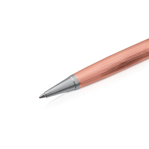 Boligrafo TOUS Elegance de acero rosa