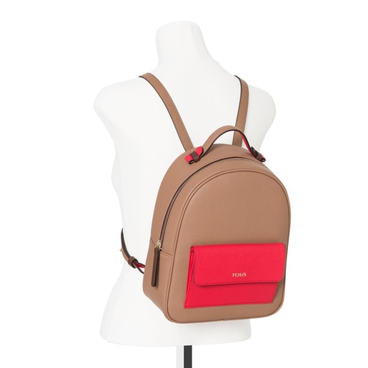 Brown-red Essence Backpack