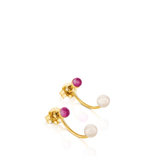 Aros Mini Bright de Oro