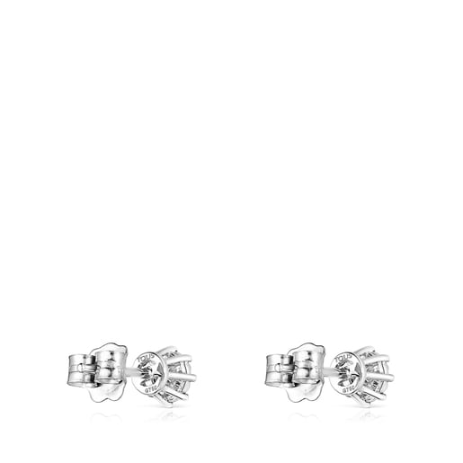 Pendientes de oro blanco y diamantes 0,31ct. Les Classiques