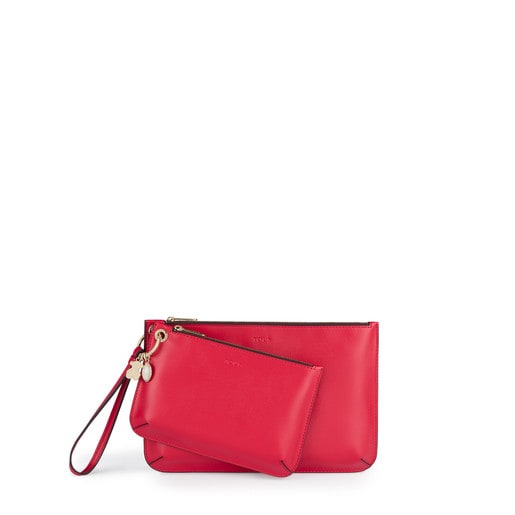 Red Hold Clutch bag