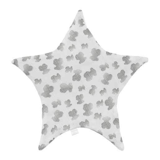 Love star comforter in grey
