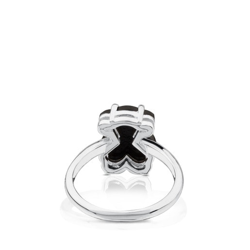 Silver Erma Ring with Onyx