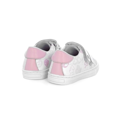Deportiva de piel Walk Graff Rosa
