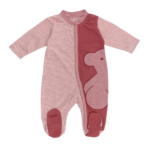 Risc sleepsuit in Red
