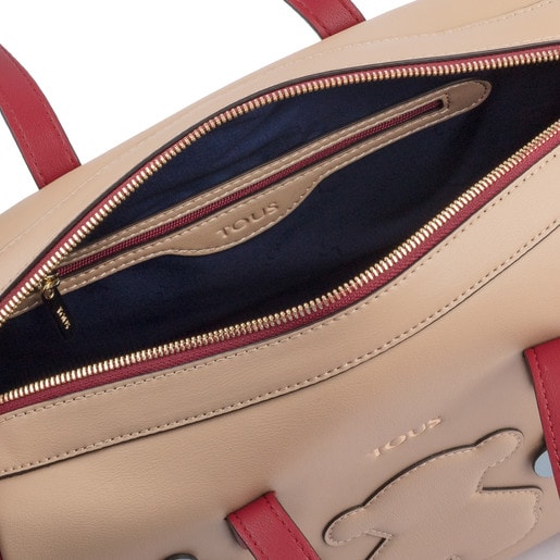 Taupe colored Vera Bowling bag