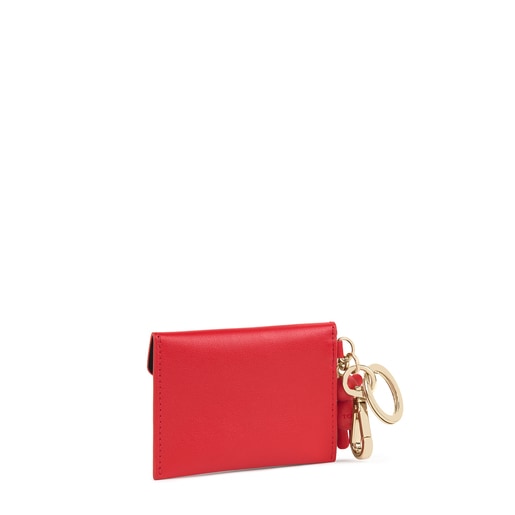 Red TOUS Envelope Key ring with mini toiletry bag