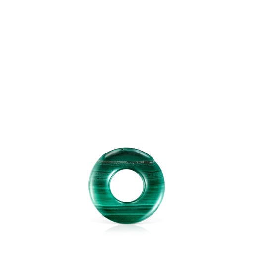 Маленькая подвеска Hold Gems из малахита и серебра