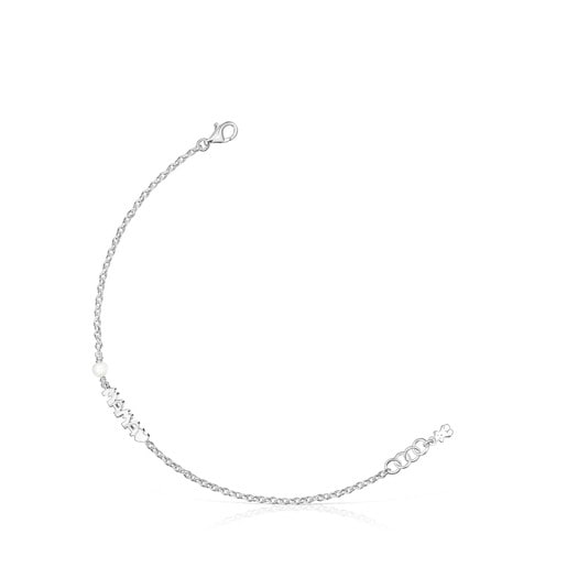 TOUS Mama Bracelet in Silver and Mother-of-Pearl | TOUS