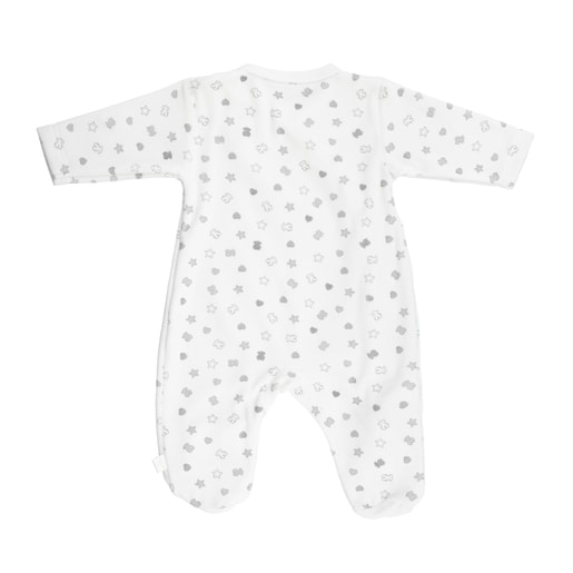 Pijama d'una peça Baby Bear Blanc