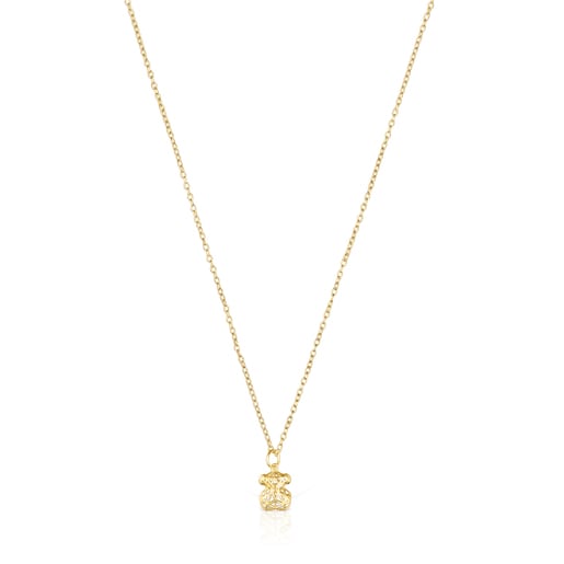 Gold Sketx Line Necklace | TOUS