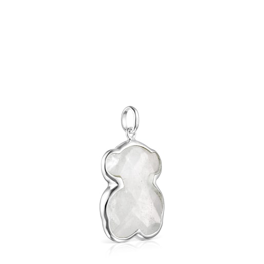 Silver and rock Crystal Sweet Dolls Color Pendant