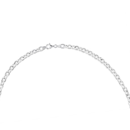 Long 90 cm Silver TOUS Chain Chain.