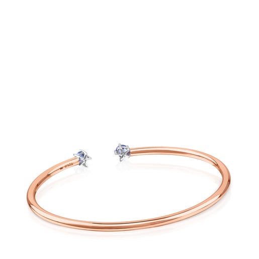 ATELIER 24/7 Bangle in rose Gold with Tanzanites