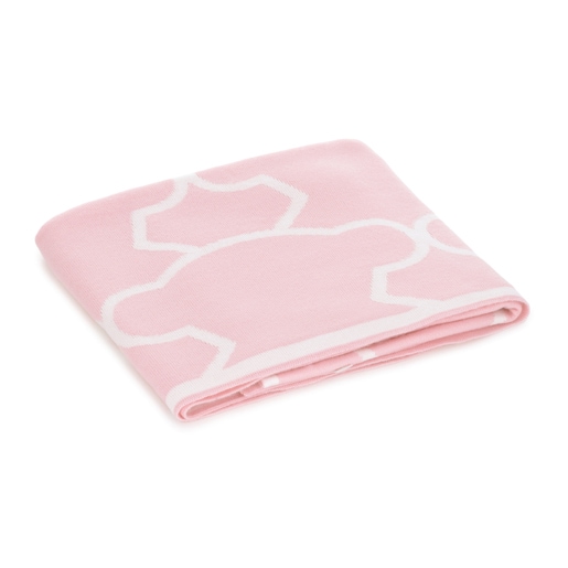 Nile multi-use reversible blanket in Pink