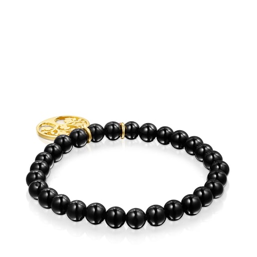 Silver Vermeil TOUS Good Vibes tree Bracelet with Shungites