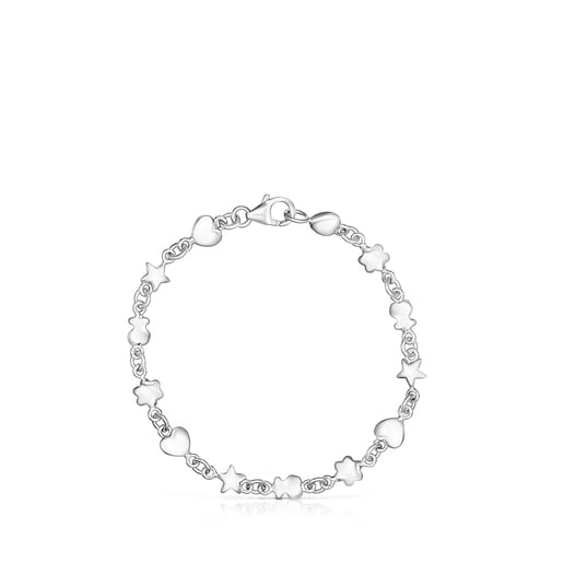 Pulseras de plata tous shop