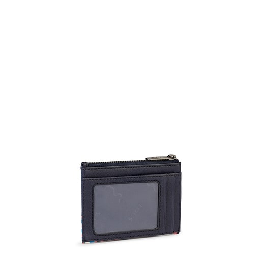 Navy blue-multicolored Kaos Unique Change purse-Cardholder