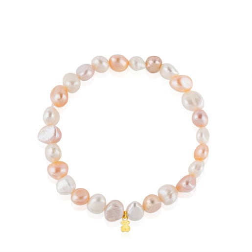 Pulsera de oro y perlas cultivadas barrocas TOUS Pearls