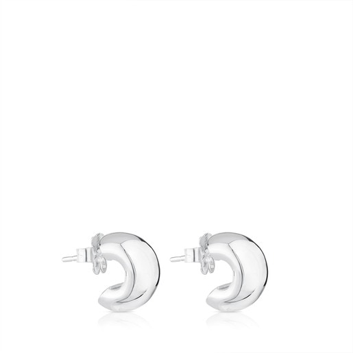 Silver TOUS Basics Earrings | TOUS