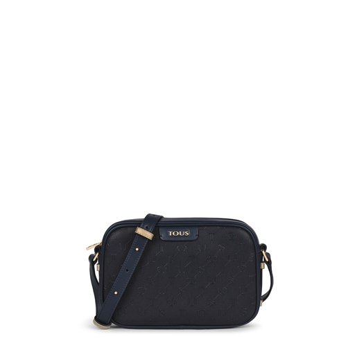 Borsa a tracolla Script Day blu navy