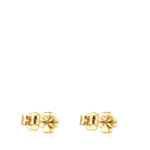 Ohrringe TOUS Good Vibes Kleeblatt aus Gold