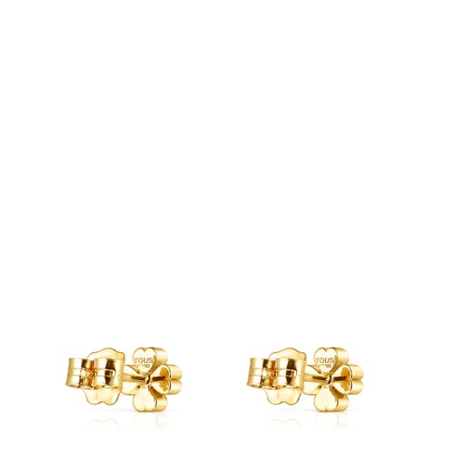 TOUS Gold TOUS Good Vibes clover Earrings | Westland Mall