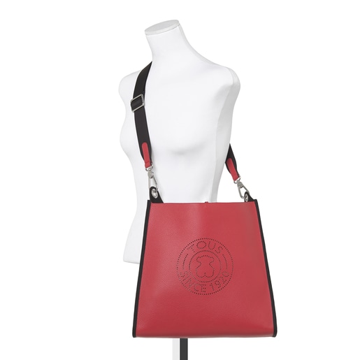 Red Leather Leissa Shoulder bag