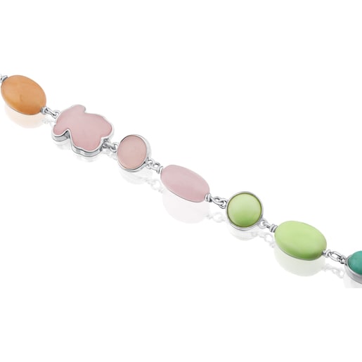 Collar piedras best sale colores tous