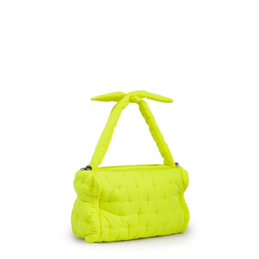 Sac à bandoulière Salsi petit jaune fluo