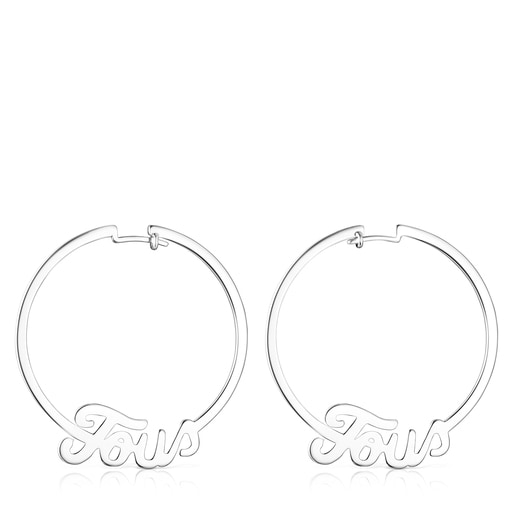 Boucles d’oreilles TOUS Logo en Argent