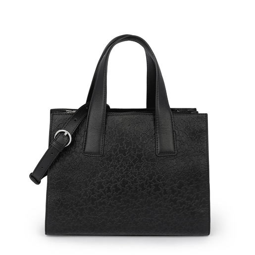 Black leather Sira city bag