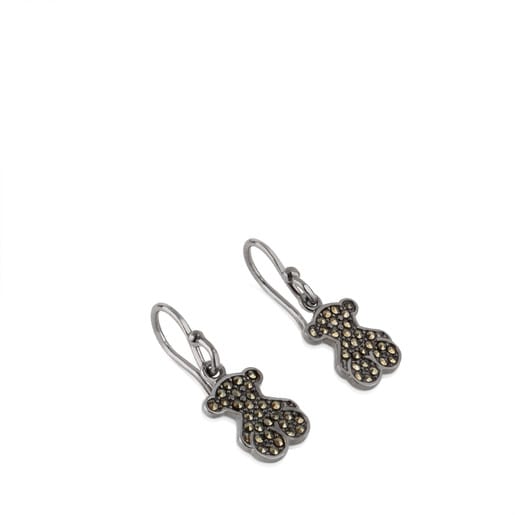 Silver Grace Earrings with Marcasite - Tous | TOUS