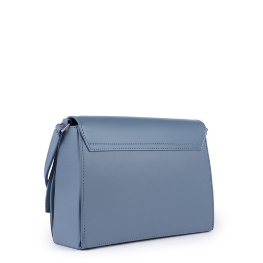 Medium blue Leather Rossie Crossbody bag