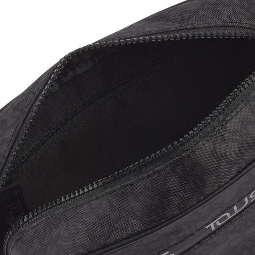 Small black-gray Kaos Mini Sport Crossbody bag