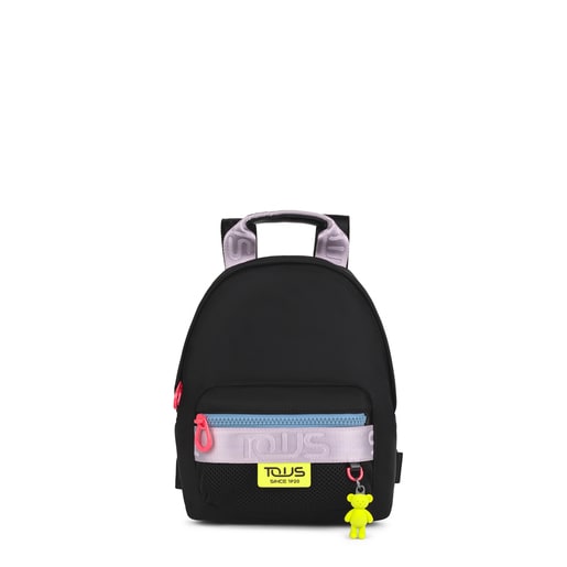 Small black and multicolored Ina Backpack