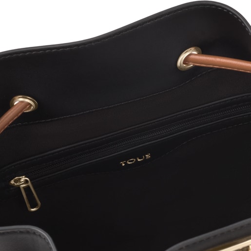 Multi-beige Kaos Icon Bucket bag