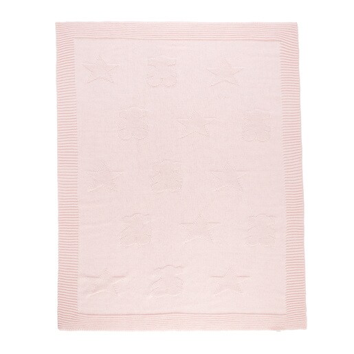 Manta estrellas y osos Nilo Rosa