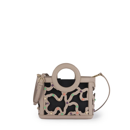 Small Beige Kaos Shock Special Crossbody bag | TOUS