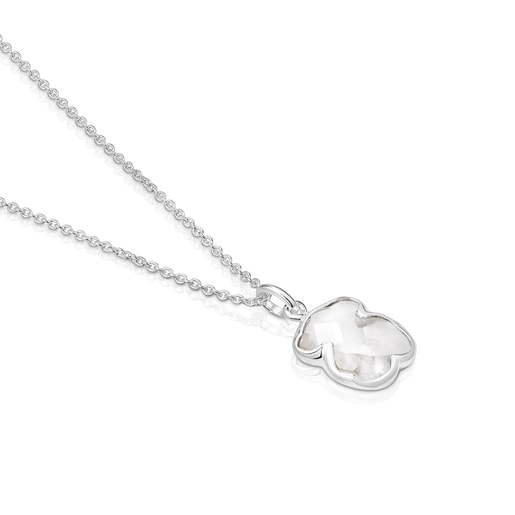 שרשרת כסף ורוק קריסטל סוויט דולס קולור