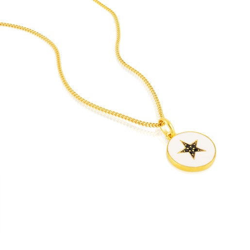 Collar Bahia con baño de oro 18 kt sobre plata