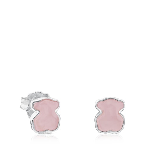 Boucles d’oreilles New Color en argent avec quartzite