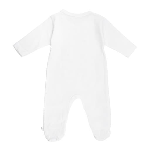 Rise crossover onesie in white